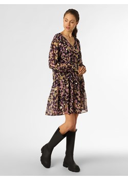 BOSS Sukienka damska Kobiety Sztuczne włókno lila wzorzysty ze sklepu vangraaf w kategorii Sukienki - zdjęcie 148437929