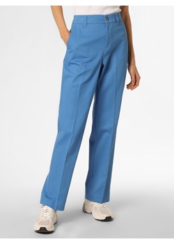 s.Oliver Spodnie  Kobiety Bawełna niebieski jednolity ze sklepu vangraaf w kategorii Spodnie damskie - zdjęcie 148437965