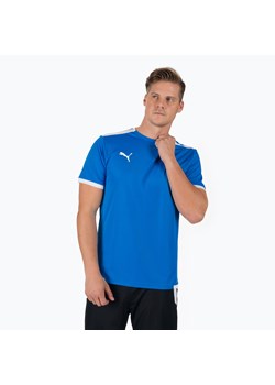 Koszulka piłkarska męska PUMA Teamliga Jersey niebieska 704917 ze sklepu sportano.pl w kategorii T-shirty męskie - zdjęcie 148449929