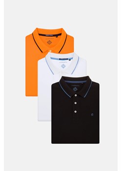 Zestaw 3 Koszulek Polo Dominic ze sklepu Lancerto S.A. w kategorii T-shirty męskie - zdjęcie 148457777