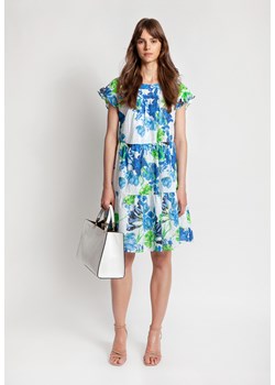 Sukienka w 100% z bawełny w ażurowe kwiatki ze sklepu Molton w kategorii Sukienki - zdjęcie 148463338