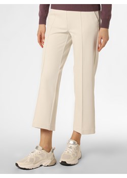 Cambio Spodnie Kobiety Sztuczne włókno beżowy jednolity ze sklepu vangraaf w kategorii Spodnie damskie - zdjęcie 148479408
