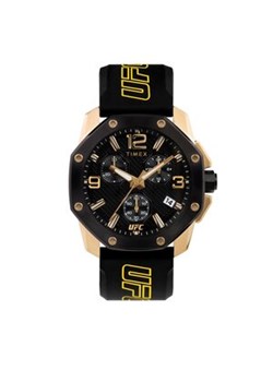 Zegarek Timex - Icon Chronograph TW2V58500 Gold/Black ze sklepu eobuwie.pl w kategorii Zegarki - zdjęcie 148482486