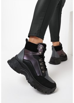 Czarne sneakersy wysokie Livy V2 ze sklepu Zapatos w kategorii Buty sportowe damskie - zdjęcie 148524625