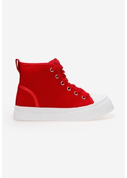 Czerwone sneakersy dla dzieci Lion A ze sklepu Zapatos w kategorii Buty sportowe dziecięce - zdjęcie 148525716