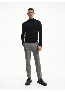Reserved - Spodnie typu jogger w kratę - Beżowy ze sklepu Reserved w kategorii Spodnie męskie - zdjęcie 148568818