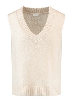 Bezrękawnik w kolorze beżowym ze sklepu Limango Polska w kategorii Swetry damskie - zdjęcie 148574249