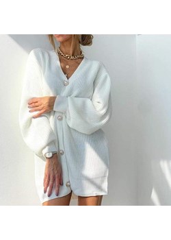 Sweter Z Dekoracyjnymi Guzikami ze sklepu ParinePL w kategorii Swetry damskie - zdjęcie 148588085