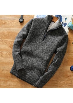 Wełniany Sweter Z Golfem ze sklepu ParinePL w kategorii Swetry męskie - zdjęcie 148588446
