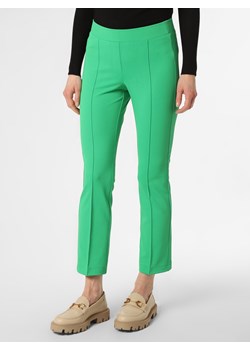 Cambio Spodnie Kobiety Sztuczne włókno zielony jednolity ze sklepu vangraaf w kategorii Spodnie damskie - zdjęcie 148624497