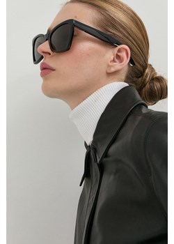 Balenciaga okulary przeciwsłoneczne BB0231S damskie kolor czarny ze sklepu ANSWEAR.com w kategorii Okulary przeciwsłoneczne damskie - zdjęcie 148626296