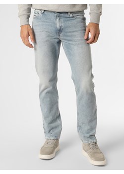 Tommy Jeans Jeansy Mężczyźni Bawełna light stone jednolity ze sklepu vangraaf w kategorii Jeansy męskie - zdjęcie 148626859