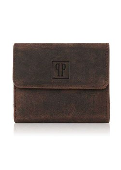 Damska portmonetka portfelik brązowy ze sklepu Evangarda.pl w kategorii Portfele damskie - zdjęcie 148692938