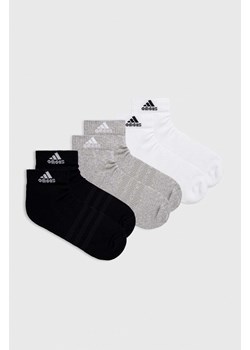 adidas Performance skarpetki 6-pack kolor biały ze sklepu ANSWEAR.com w kategorii Skarpetki damskie - zdjęcie 149002126