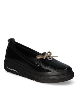 Półbuty Boccato 195.510-1/30-39 Czarne lakier ze sklepu Arturo-obuwie w kategorii Półbuty damskie - zdjęcie 149030399