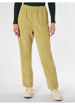 american vintage Spodnie Kobiety Bawełna kiwi jednolity ze sklepu vangraaf w kategorii Spodnie damskie - zdjęcie 149054265