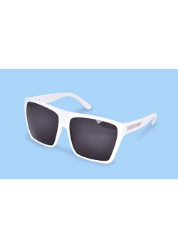 Okulary przeciwsłoneczne ELEGANT, 100% ochrona UV białe, UV400 ze sklepu Moja Dedra - domodi w kategorii Okulary przeciwsłoneczne damskie - zdjęcie 149057535