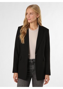 s.Oliver BLACK LABEL Blezer damski Kobiety czarny jednolity ze sklepu vangraaf w kategorii Marynarki damskie - zdjęcie 149073977