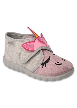 Befado obuwie dziecięce 465P110 beżowy różowe ze sklepu ButyModne.pl w kategorii Buciki niemowlęce - zdjęcie 149076825