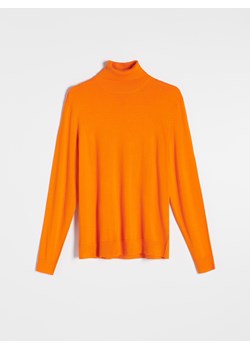 Reserved - Golf z wiskozy - Pomarańczowy ze sklepu Reserved w kategorii Swetry męskie - zdjęcie 149095498
