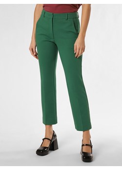 Max Mara Weekend Spodnie Kobiety zielony jednolity ze sklepu vangraaf w kategorii Spodnie damskie - zdjęcie 149104605