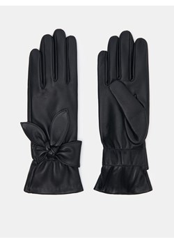 Mohito - Rękawiczki z kokardą - Czarny ze sklepu Mohito w kategorii Rękawiczki damskie - zdjęcie 149108948