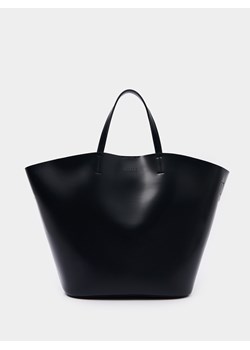 Mohito - Czarna torebka shopper - Czarny ze sklepu Mohito w kategorii Torby Shopper bag - zdjęcie 149108978