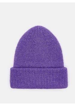 Mohito - Fioletowa czapka beanie - Fioletowy ze sklepu Mohito w kategorii Czapki zimowe damskie - zdjęcie 149109397