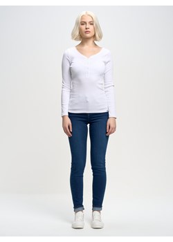 Spodnie jeans damskie z wysokim stanem z kolekcji Basic Clara 358 ze sklepu Big Star w kategorii Jeansy damskie - zdjęcie 149111388