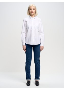Koszula damska klasyczna biała Hansai 101 ze sklepu Big Star w kategorii Koszule damskie - zdjęcie 149111425