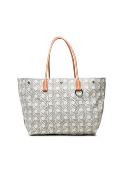 Torebka Tory Burch - Canvas Basketweave Small Tote 146547 New Ivory eobuwie. pl wyprzedaż