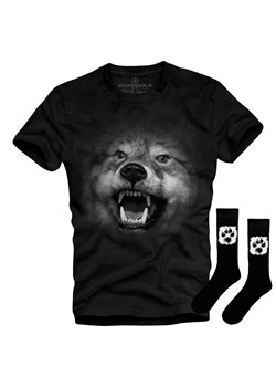 Zestaw koszulka i skarpety Underworld Wolf / Animal Footprint ze sklepu morillo w kategorii T-shirty męskie - zdjęcie 149164209