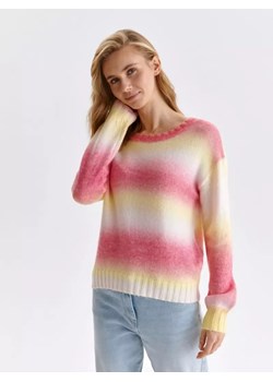 Sweter z wełną w pastelowe pasy ze sklepu Top Secret w kategorii Swetry damskie - zdjęcie 149168869