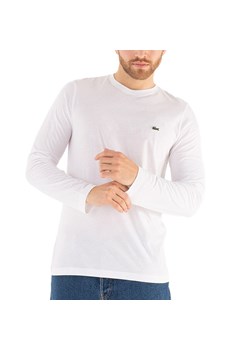 Koszulka Lacoste Longsleeve TH2040-001 -  biała ze sklepu streetstyle24.pl w kategorii T-shirty męskie - zdjęcie 149168898