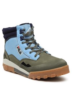 Trapery Fila - Grunge II O Mid FFM0163.63032 Loden Green/Adriatic Blue ze sklepu eobuwie.pl w kategorii Buty zimowe męskie - zdjęcie 149177579