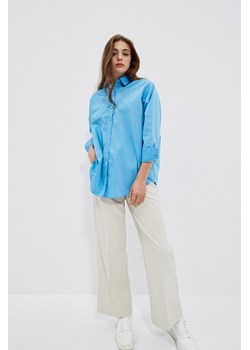 Koszula oversize błękitna ze sklepu Moodo.pl w kategorii Koszule damskie - zdjęcie 149194507