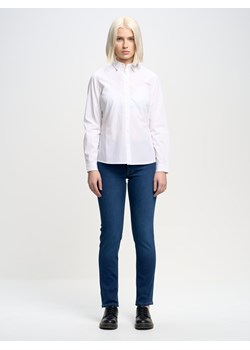 Koszula damska slim biała Perlina 101 ze sklepu Big Star w kategorii Koszule damskie - zdjęcie 149216328