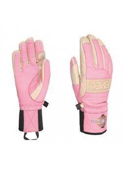 Damskie rękawice narciarskie LEVEL Joy - różowe ze sklepu Sportstylestory.com w kategorii Rękawiczki damskie - zdjęcie 149319748