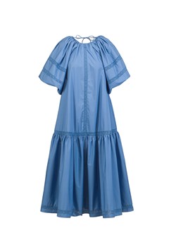 Sukienka JOSLIN VIVIENNE ORGANIC COTTON MIDI SMOCK DRESS ze sklepu S'portofino w kategorii Sukienki - zdjęcie 149348628