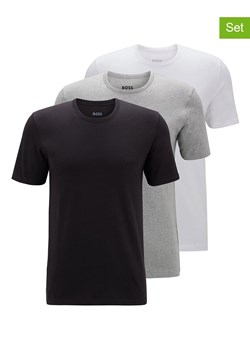 Koszulki (3 szt.) w kolorze białym, szarym i czarnym ze sklepu Limango Polska w kategorii T-shirty męskie - zdjęcie 149354998