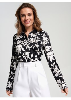 Sinsay - Koszula ze wzorem - Czarny ze sklepu Sinsay w kategorii Koszule damskie - zdjęcie 149371186