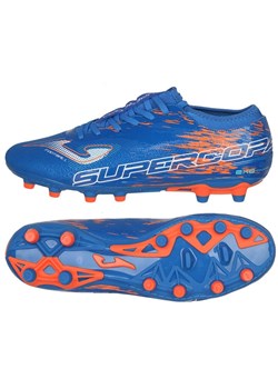 Buty piłkarskie Joma Super Copa 2304 Fg M SUPS2304FG niebieskie niebieskie ze sklepu ButyModne.pl w kategorii Buty sportowe męskie - zdjęcie 149396548