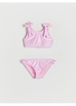 Reserved - Dwuczęściowy strój kąpielowy w kwiaty - Różowy ze sklepu Reserved w kategorii Stroje kąpielowe - zdjęcie 149402295