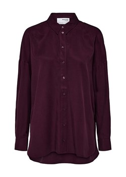 Bluzka "Sanni" w kolorze śliwkowym ze sklepu Limango Polska w kategorii Koszule damskie - zdjęcie 149440756