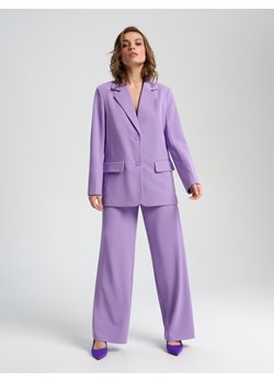 Sinsay - Spodnie eleganckie - Fioletowy ze sklepu Sinsay w kategorii Spodnie damskie - zdjęcie 149449006