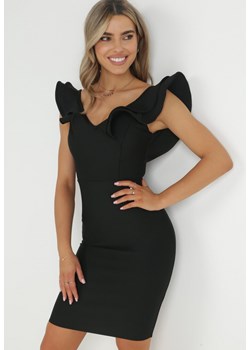 Czarna Sukienka Lalithoe ze sklepu Born2be Odzież w kategorii Sukienki - zdjęcie 149465268
