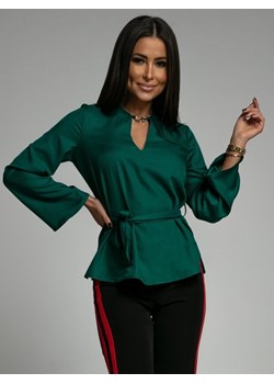 Bluzka Naida Butelkowa ze sklepu Lisa Mayo w kategorii Bluzki damskie - zdjęcie 149473296