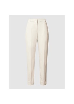 Spodnie z zakładkami w pasie i bocznymi, wpuszczanymi kieszeniami model ‘Aiana’ ze sklepu Peek&Cloppenburg  w kategorii Spodnie damskie - zdjęcie 149518066