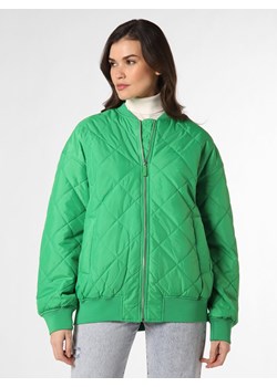 Designers Remix Damska kurtka pikowana Kobiety Sztuczne włókno zielony jednolity ze sklepu vangraaf w kategorii Kurtki damskie - zdjęcie 149518155
