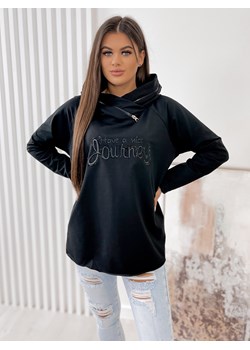BLUZA RAIDEER CZARNA UNI ze sklepu UBRA w kategorii Bluzy damskie - zdjęcie 149518485